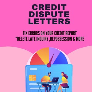 Credit repair dispute letters