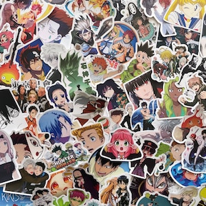 Huge Anime Sticker Mix!