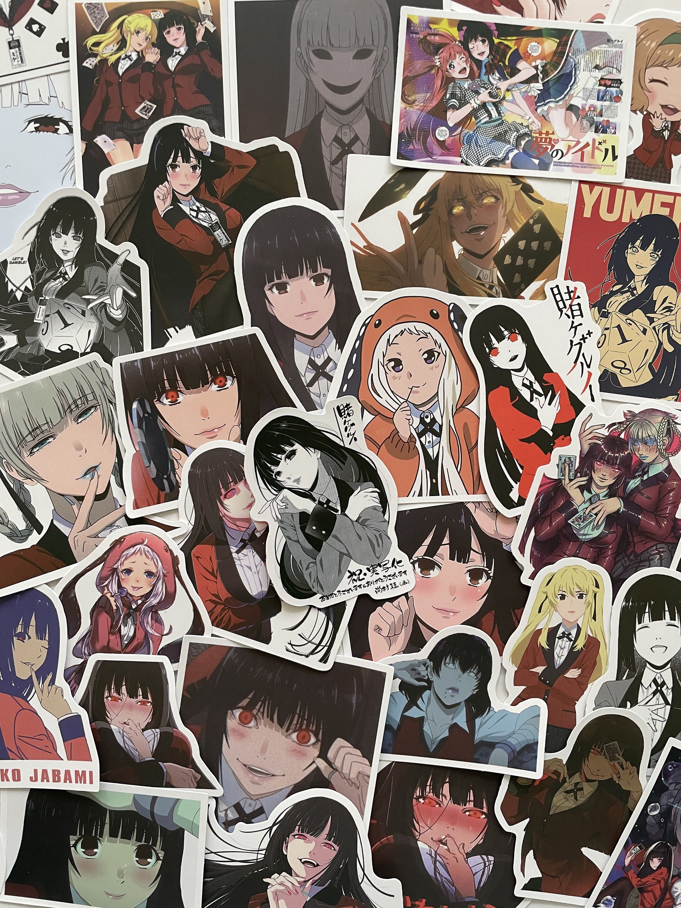 Kakegurui Anime Sticker - Kakegurui Anime Manga - Discover & Share GIFs