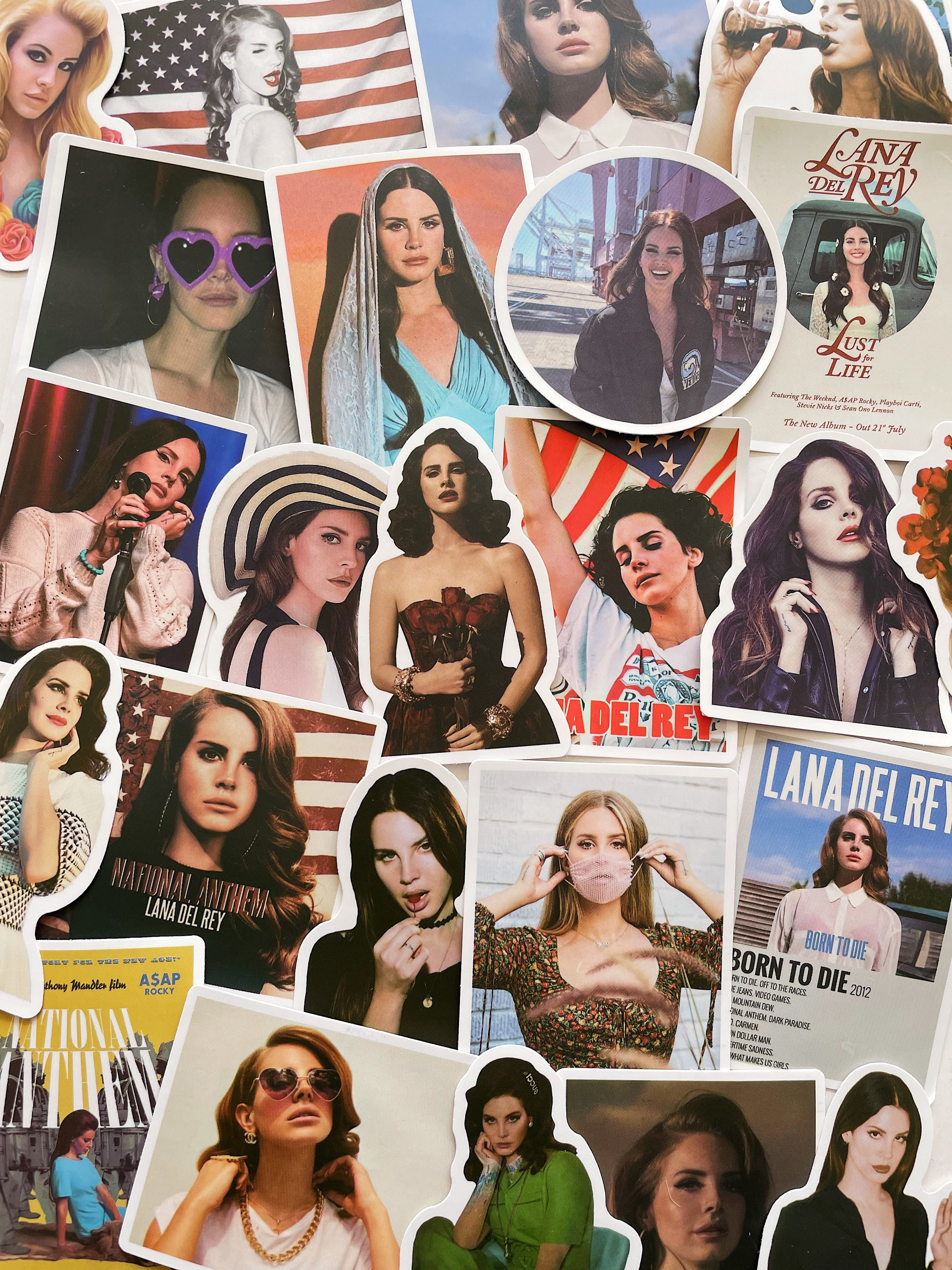  Lana Del Rey Bumper Sticker Vinyl Decal 5 : Sports & Outdoors