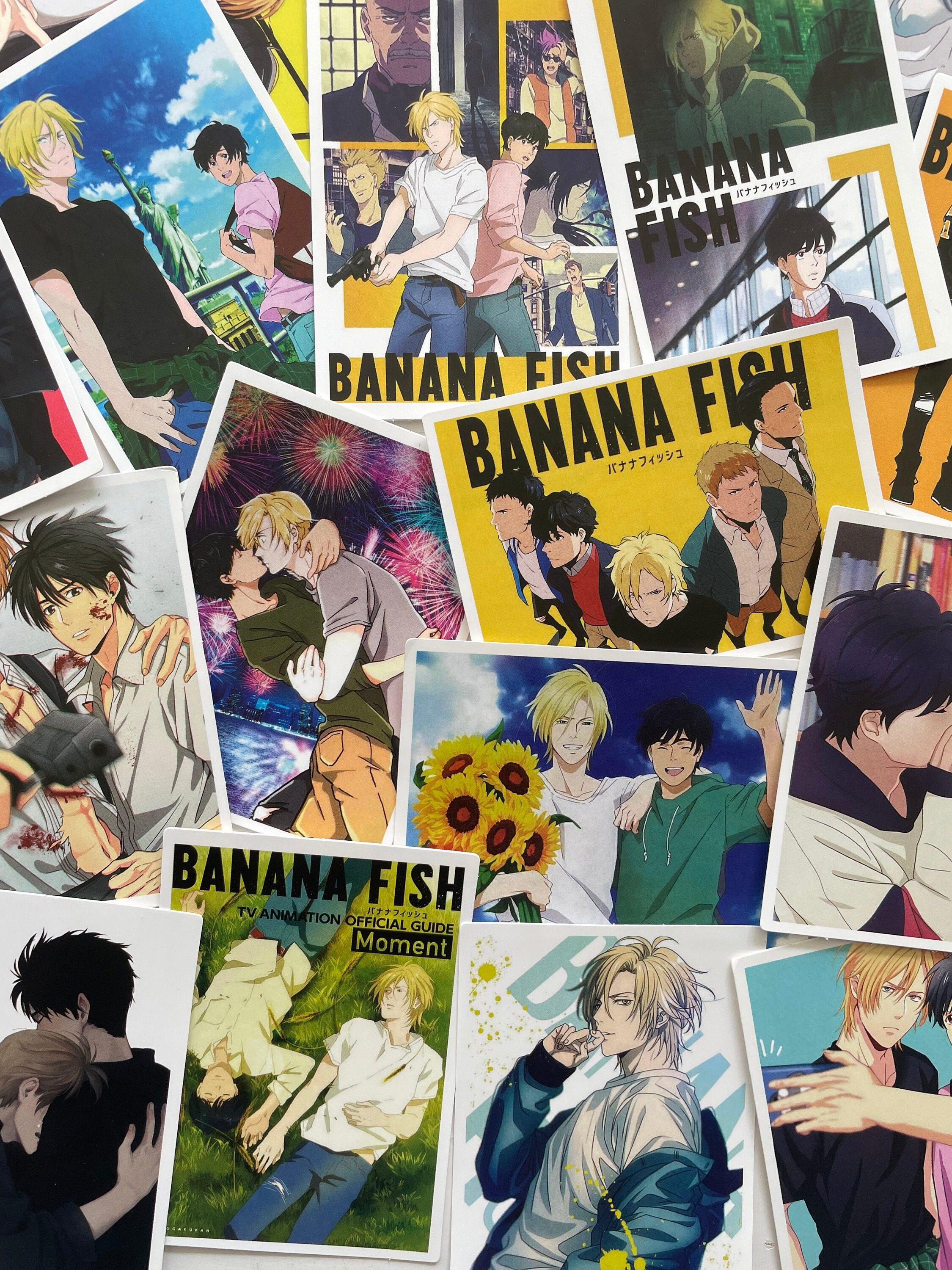 Banana Fish - TV Animation Official Guide Book Moment