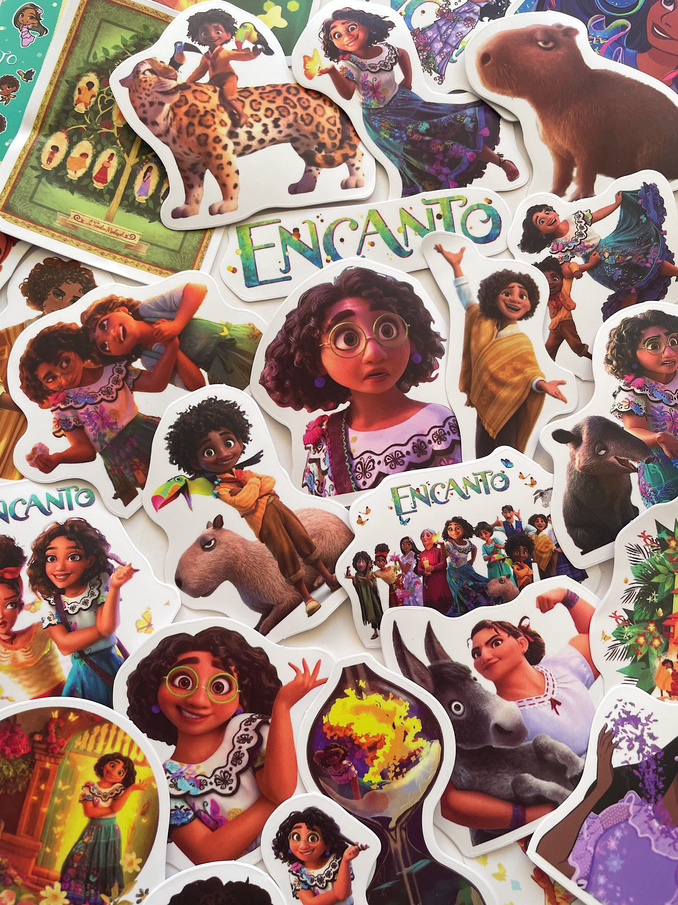 Stickers Encanto Mirabel, Isabela, Luisa, Dolores, Camilo, Antonio