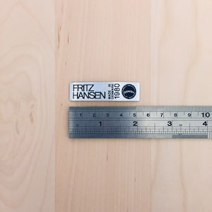 FRITZ HANSEN restoration decal-1980 / Poul Kjaerholm / PK22-PK61 & many others