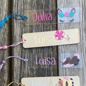 Bookmark | personalized bookmarks | Wooden bookmark | Acrylic bookmark | Back to school | Gift idea for back to school | Start of school