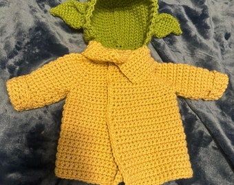 Baby Alien Jacket Costume Size 0 - 3 months