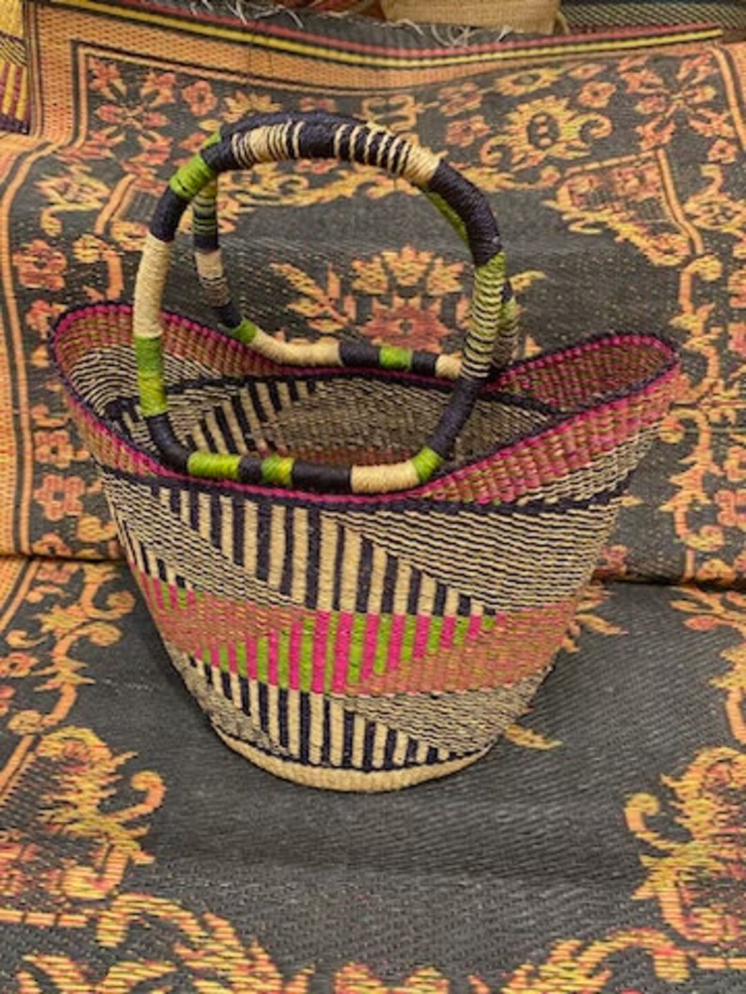 Mina Wave Basket Etsy