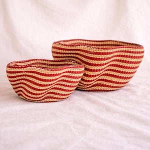 Mula Wave Basket, bolga basket, Gift for mum, Gift for Her, Gift for Him, Housewarming Gift Baskets, Unique Gifts, Handmade baskets