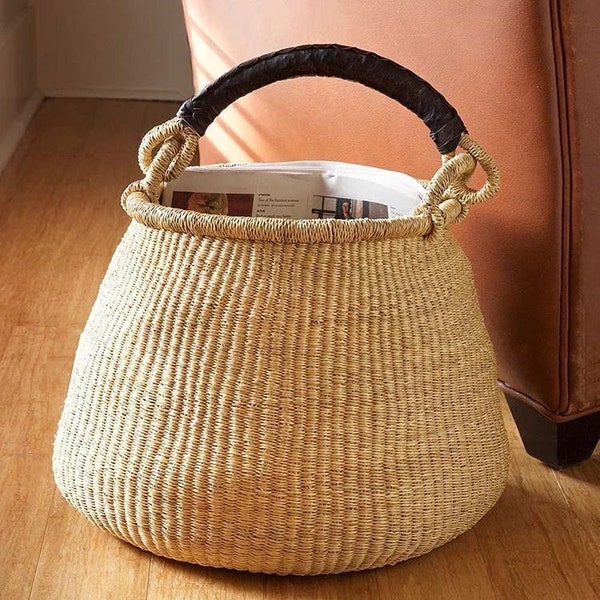 Hand Woven Baskets - Etsy
