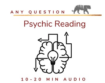 Ask a Question Reading - Psychic Reading recorded audio