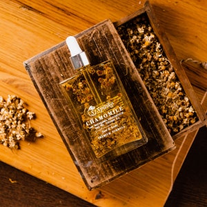Spitiko Face-Body Oil with chamomile, Chamomile Oil For The Skin, Body Cream, Organic Cream, Organic Skincare