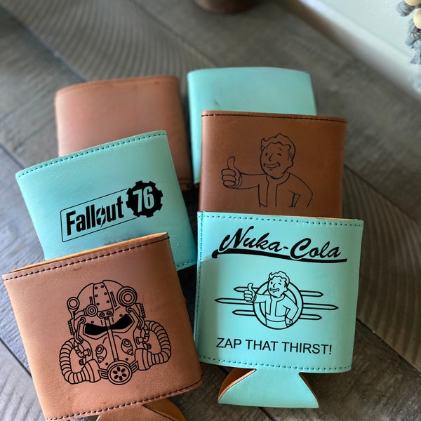 Fallout Gift, Can Cooler, Nuka Cola, Pip Boy, Fallout Vaultboy, Gamer, Fallout Apocalyptic, Golden Rule, Gifts for Fallout, Fallout Gamers