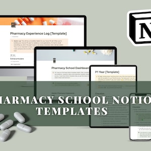 Pharmacy School Notion Templates