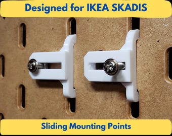 IKEA SKADIS - Pegboard Slider Connector - 4 pack