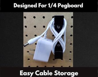 Pegboard Cord Wrap