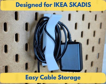 IKEA SKADIS - Organizador de cables Wave