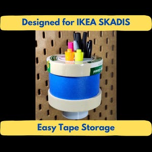 IKEA Skadis - Tape Organizer