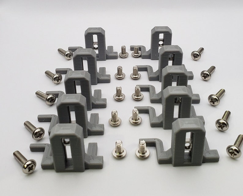 1/4 Inch Pegboard Slider Connector 10 Pack Etsy