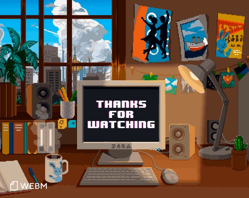 5 Animated Twitch Banners / 8bit Pixel Art Stream Screens / Etsy UK