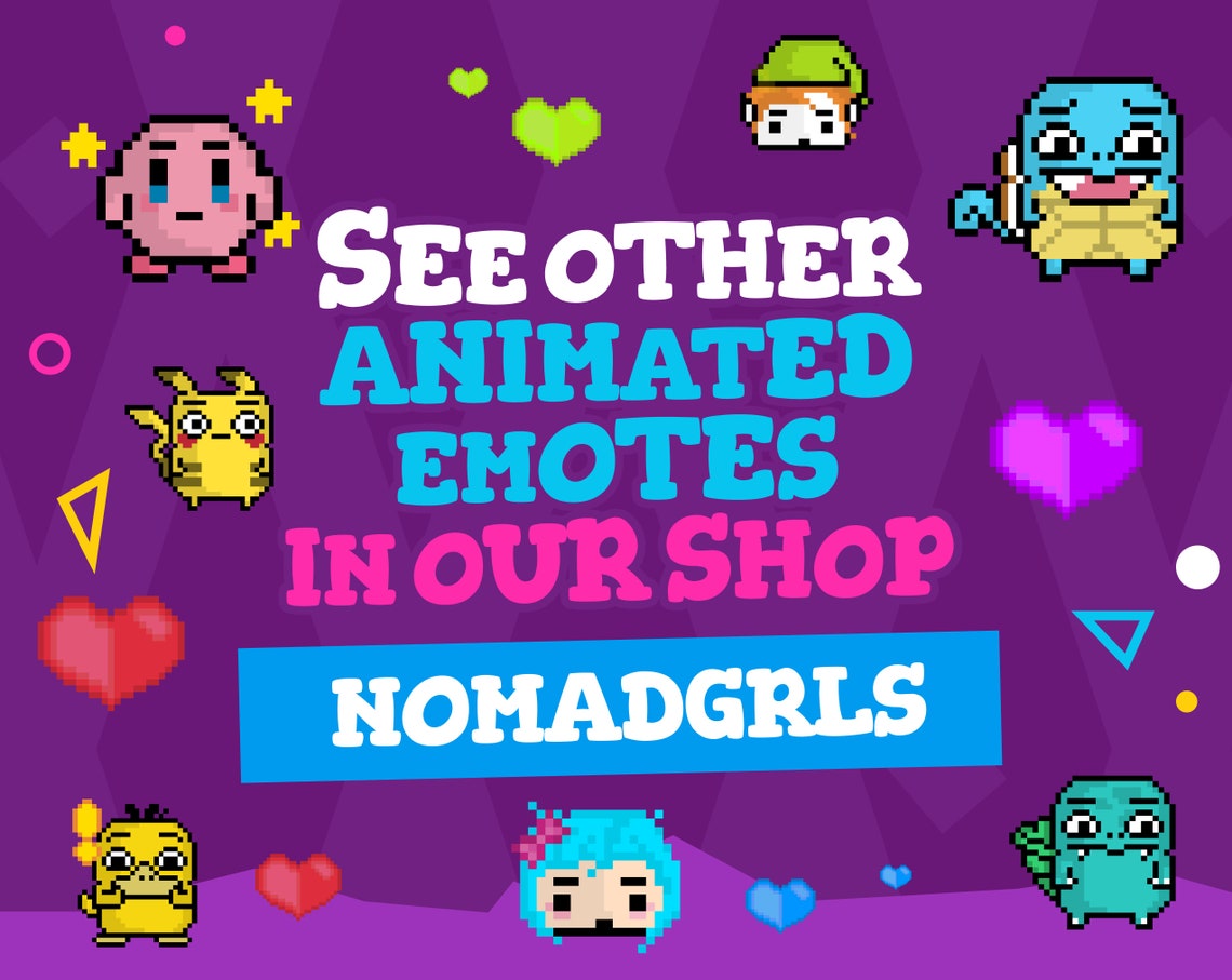 Animated Bot Emote for Twitch/ Twitch Emotes / Discord / - Etsy UK