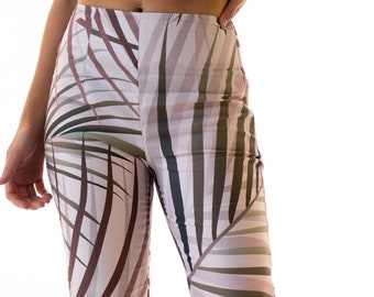 Palm Leaf Printed Pant