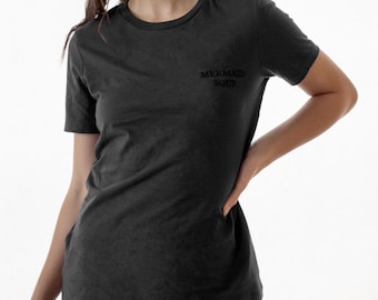 Mermaid Soup Embroidered T-Shirt
