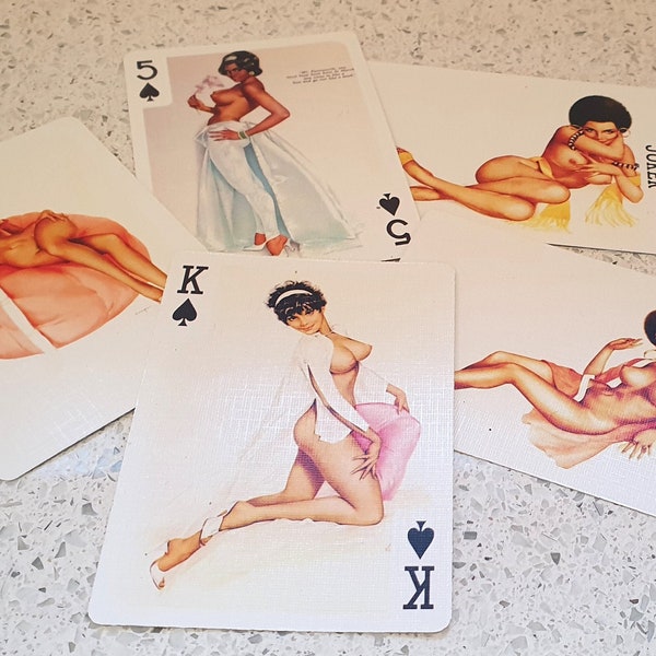 Vintage Pin Up Playing cards, Alberto Vargas, Vargas Play boy, Playing cards, 54 x Alberto Vargas Images - Kitsch.  Full Deck 54 cards