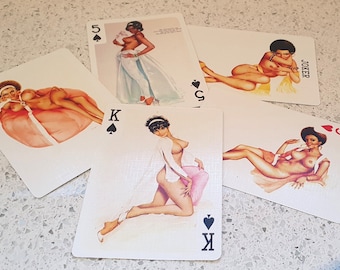 Vintage Pin Up Playing cards, Alberto Vargas, Vargas Play boy, Playing cards, 54 x Alberto Vargas Images - Kitsch.  Full Deck 54 cards