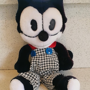 FELIX the Cat, Original Felix the Cat, Rare, 80s, Large, Plush, Soft Toy,  iconic, 1988 - Immaculate - 17 Inches