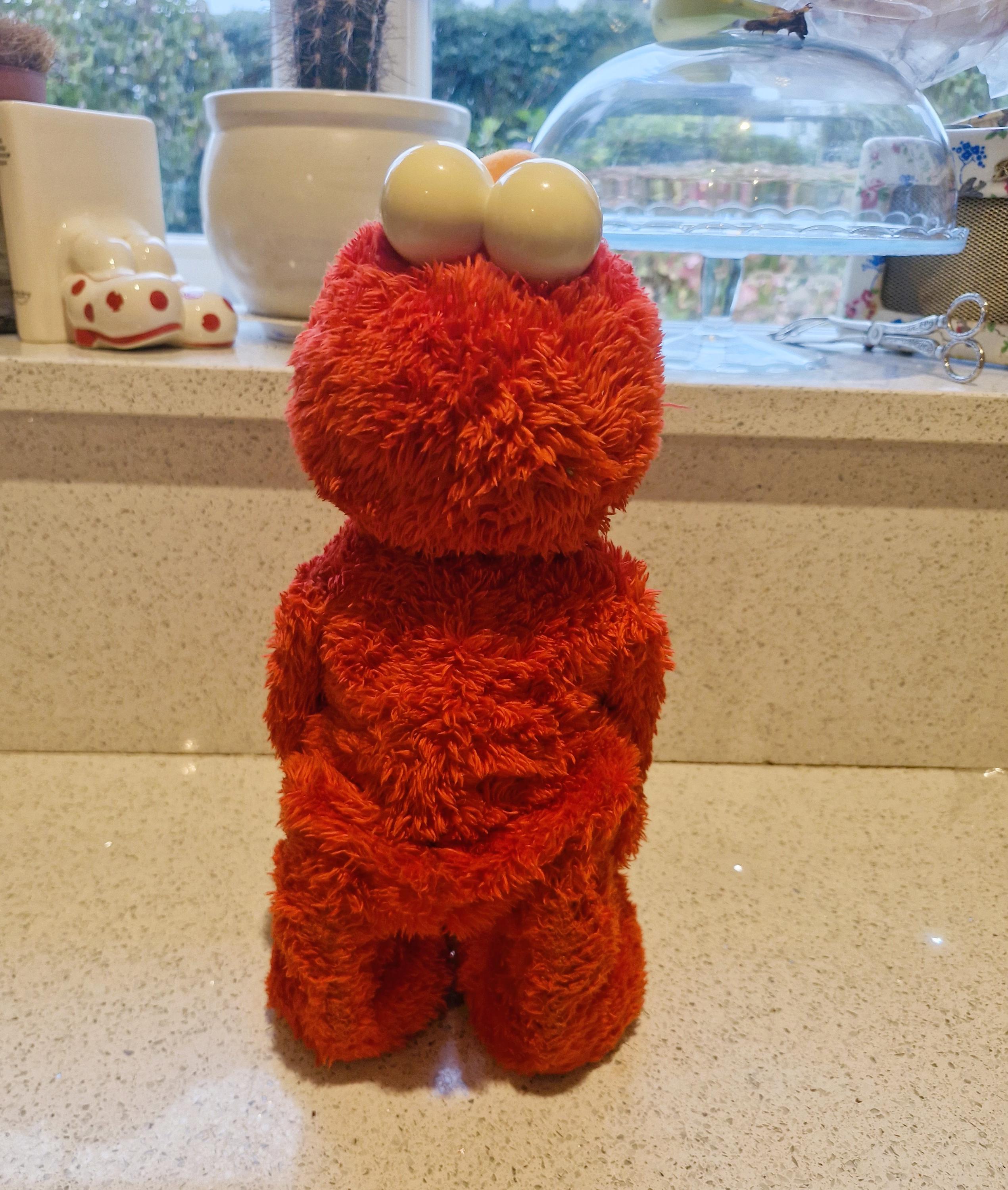 Vintage Tickle Me Elmo TMX - Sesame Street Talking Plush Toy - Etsy