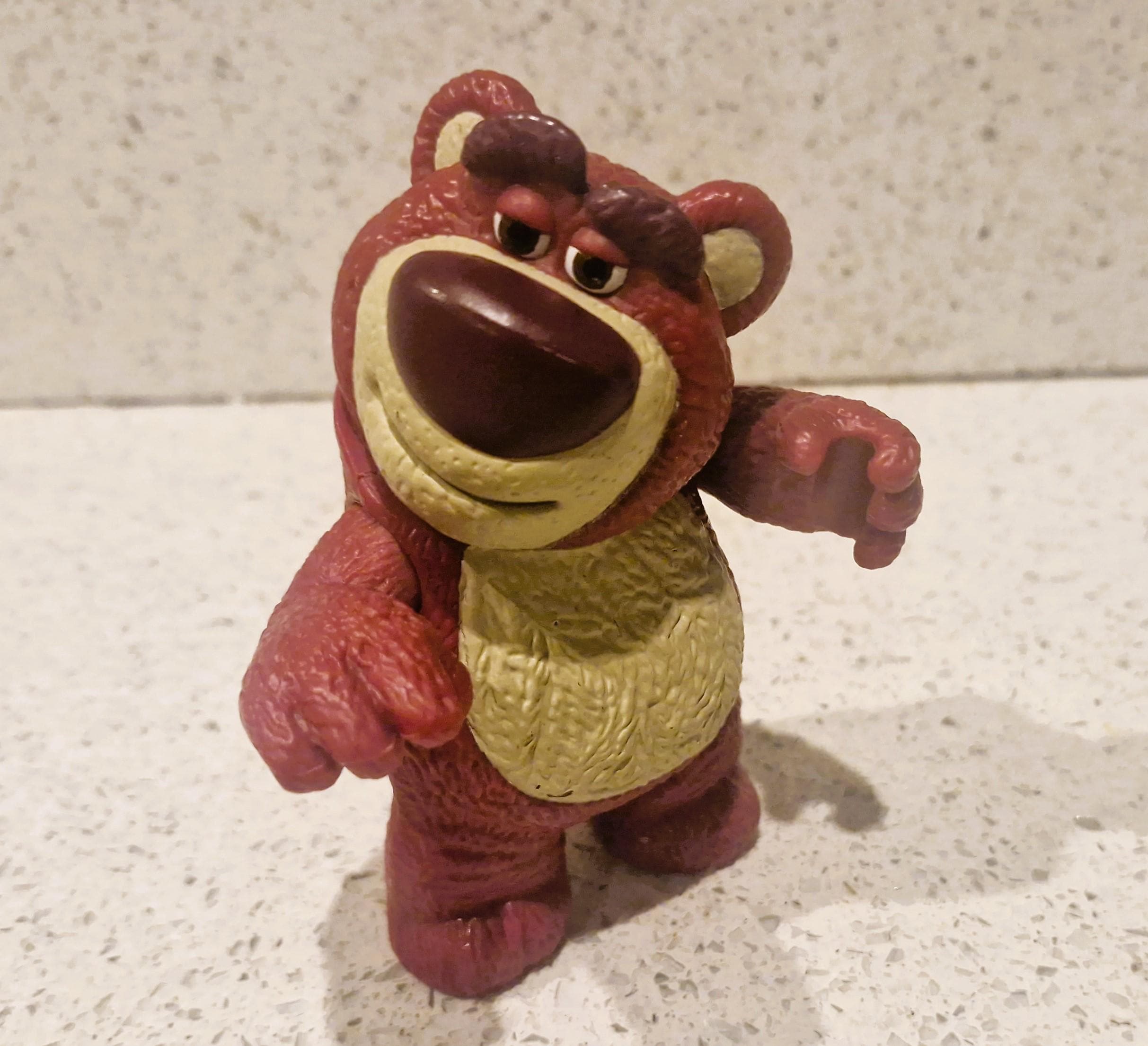 Lotso Huggin Bear, Toy Story: Mattel, Poseable Action Figure - Etsy