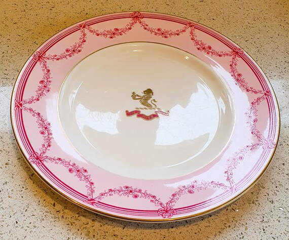 Vintage Royal Doulton Ritz Hotel London Dinner Plate - Pink Floral