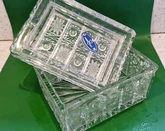 クリスタルボヘミアチェコガラスボックス - Etsy 日本