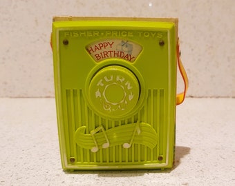 フィッシャープライス トイズ アンティーク 1969年製 オルゴール