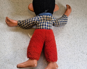 Buy Vintage Monkey, 50s, 60s, Monkey Toy, Plastic Face, Kitsch - Main Image