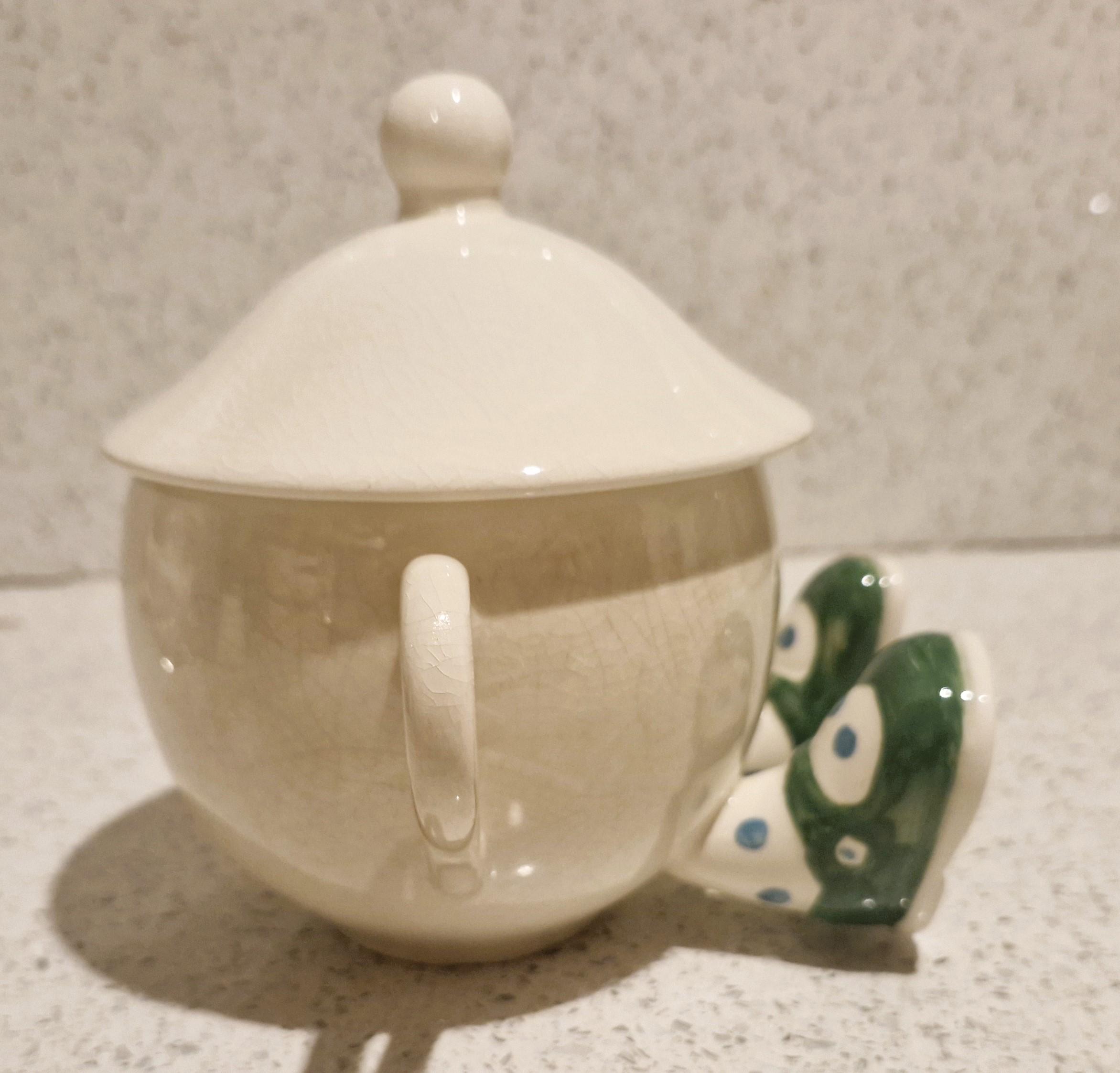 ＊Carlton ware walking Sugar Bowl & Lid＊ Carltonware Walking Sugar Bowl, Carltonware Sugar Bowl, Legs