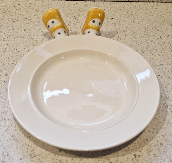 Carltonware, Walking Plate, Hand Painted, Carltonware