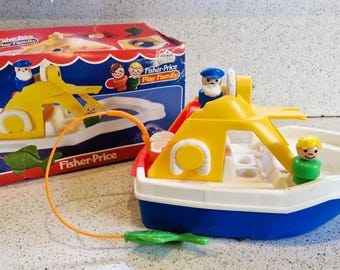 ヴィンテージ フィッシャープライス フィッシングボート - 1989年製