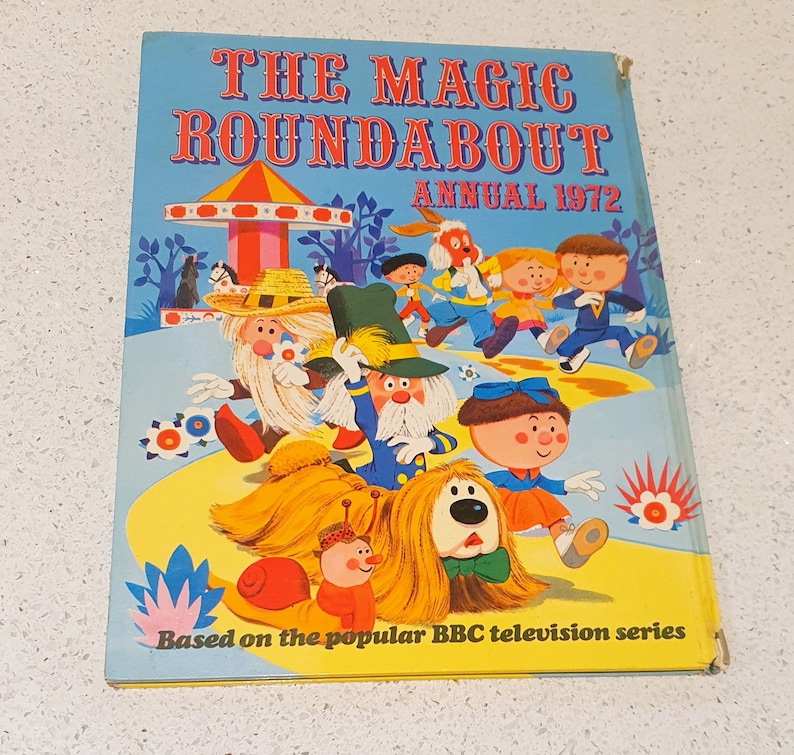 Vintage Magic Roundabout Annuals, 1970, 1971 and 1972, Good to ...