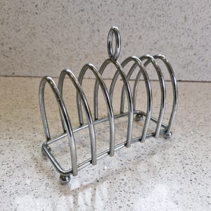 Vintage, Toast Rack, Metal, Metal Toast Rack, MCM, Mid century, Stylish, Retro Dining, Kitchenalia, Art Deco Style