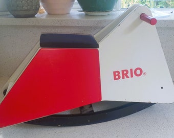 Vintage Brio Rocking horse, Rock on Rocker,  Retro Toys, Vintage Ride on Toy, Good Condition