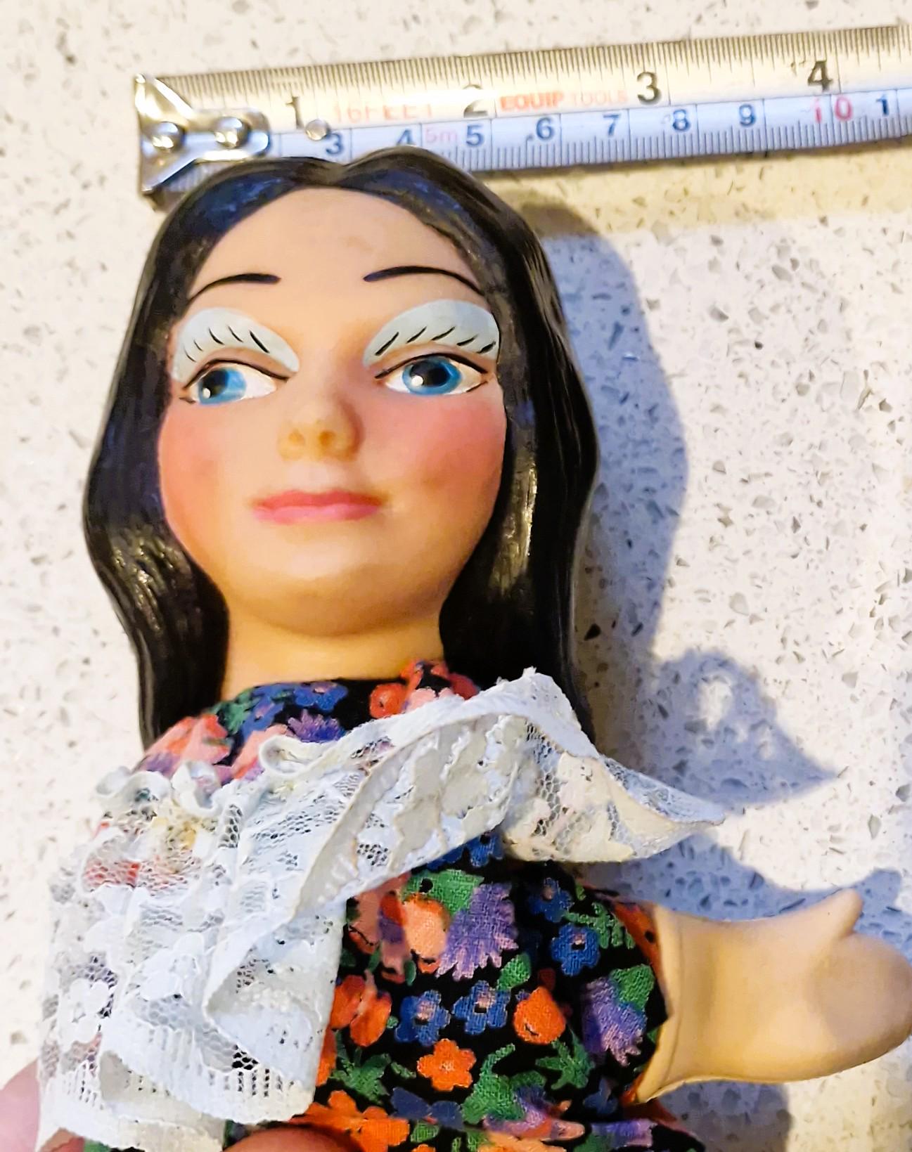 ヴィンテージのハンドパペット、パンチとジュディ、人形劇：王子様