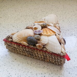 Shell Covered Box, Shell Covered, Jewellery Box, Jewelry Box, Vintage ...