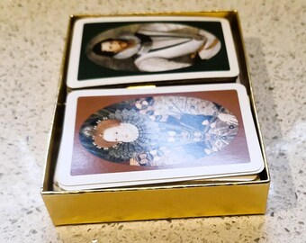 Waddingtons Vintage Bridge Playing Cards, Queen Elizabeth I