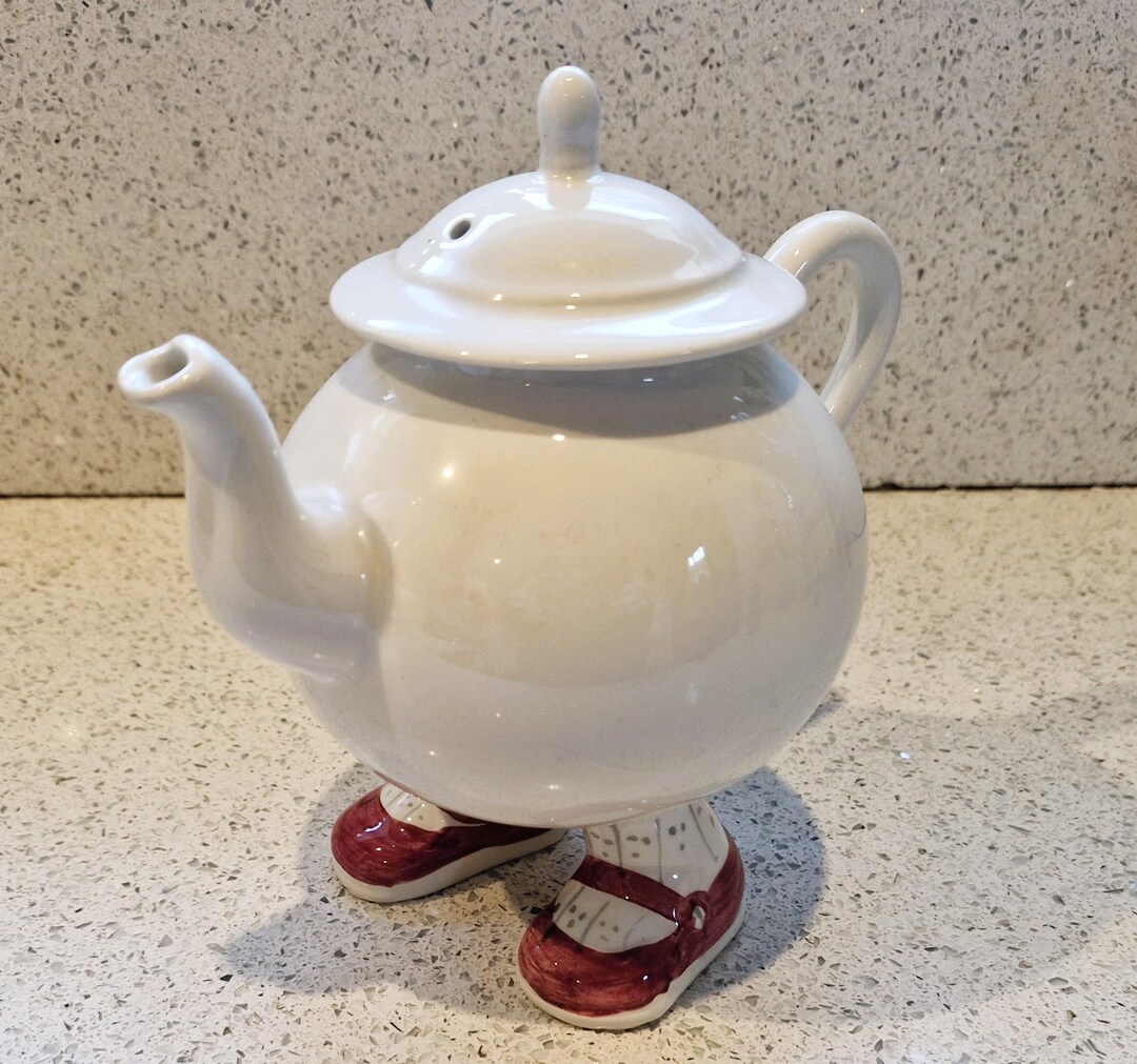 1970s Carlton Walking Ware Ceramic Tea Pot, Lustre Design
