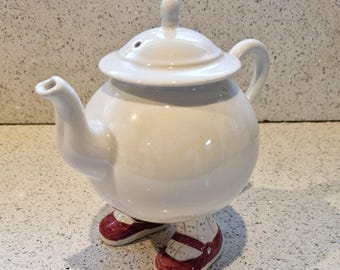Carltonware, Walking Teapot, Hand Painted, Carltonware Carltonware, Walking Teapot, Hand Painted, Carltonware