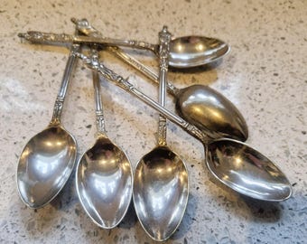 Vintage Silver Plated Egg Scissors: WASA Solingen German