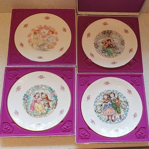 Royal Doulton Valentinstag Porzellanteller - 1977-1981 - Made in England