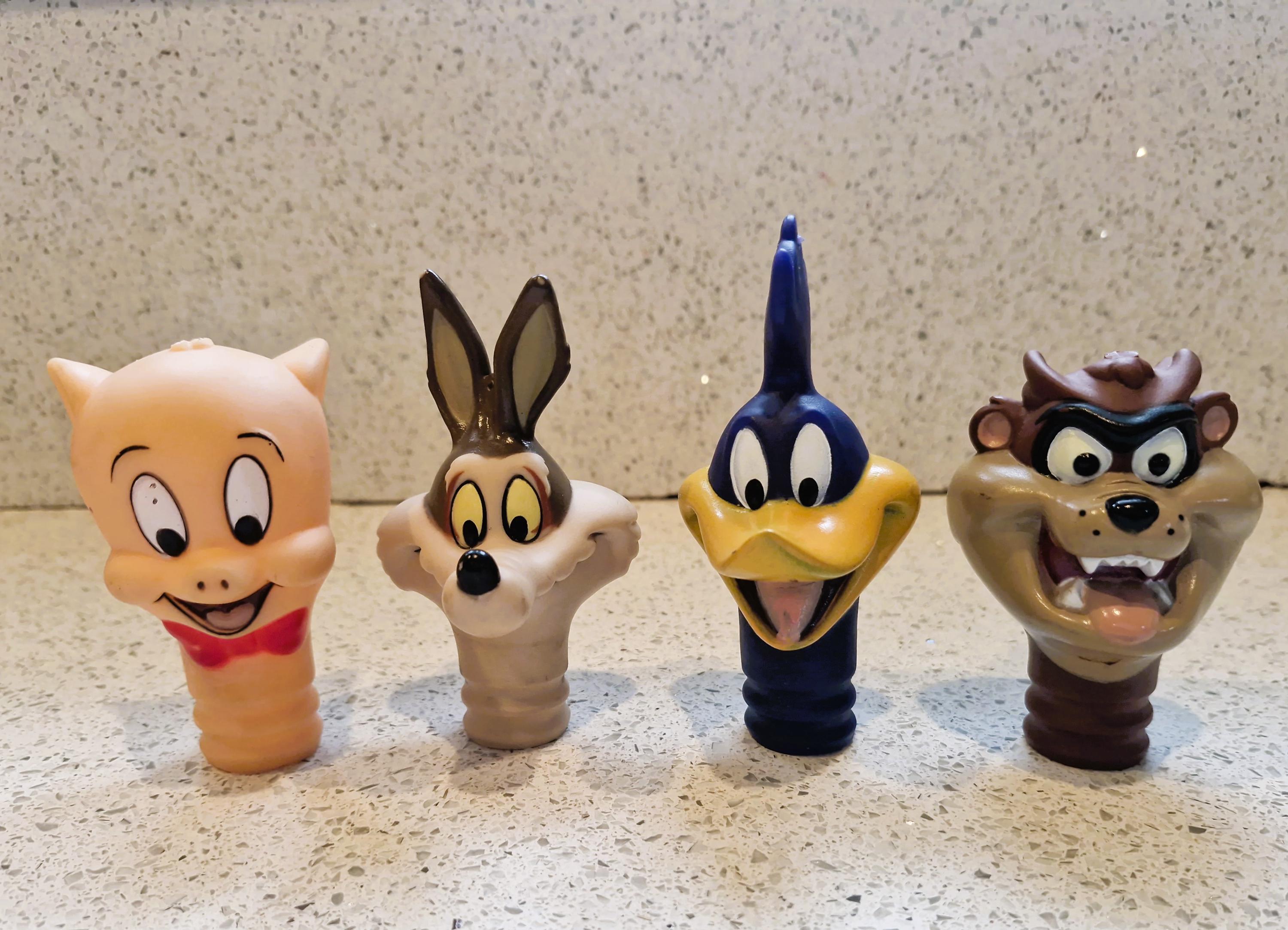 Vintage Looney Tunes Hand Puppets: 1960s Rubber Heads - Etsy