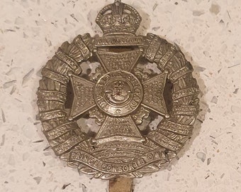 第一次世界大戦のライフル旅団の帽章、キングスクラウン - Etsy 日本