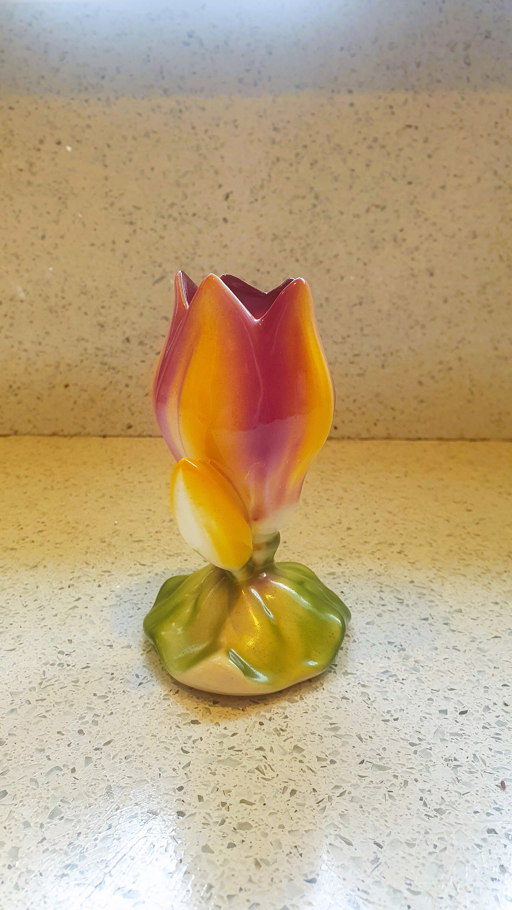 Vintage Tulip Vase Small Bud Vase Immaculate Condition Art Etsy